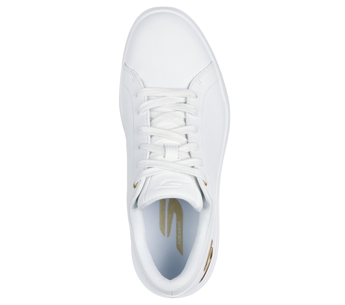 Waterproof Relaxed Fit: GO GOLF Drive 6 — WHITE / GOLD
