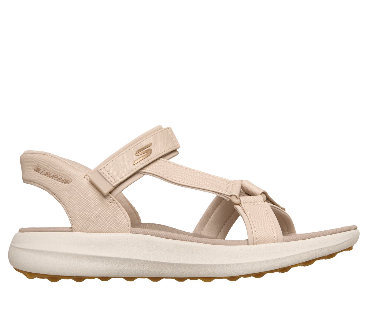Skechers Slip-ins: GO GOLF Sandal en Natural, talla 39