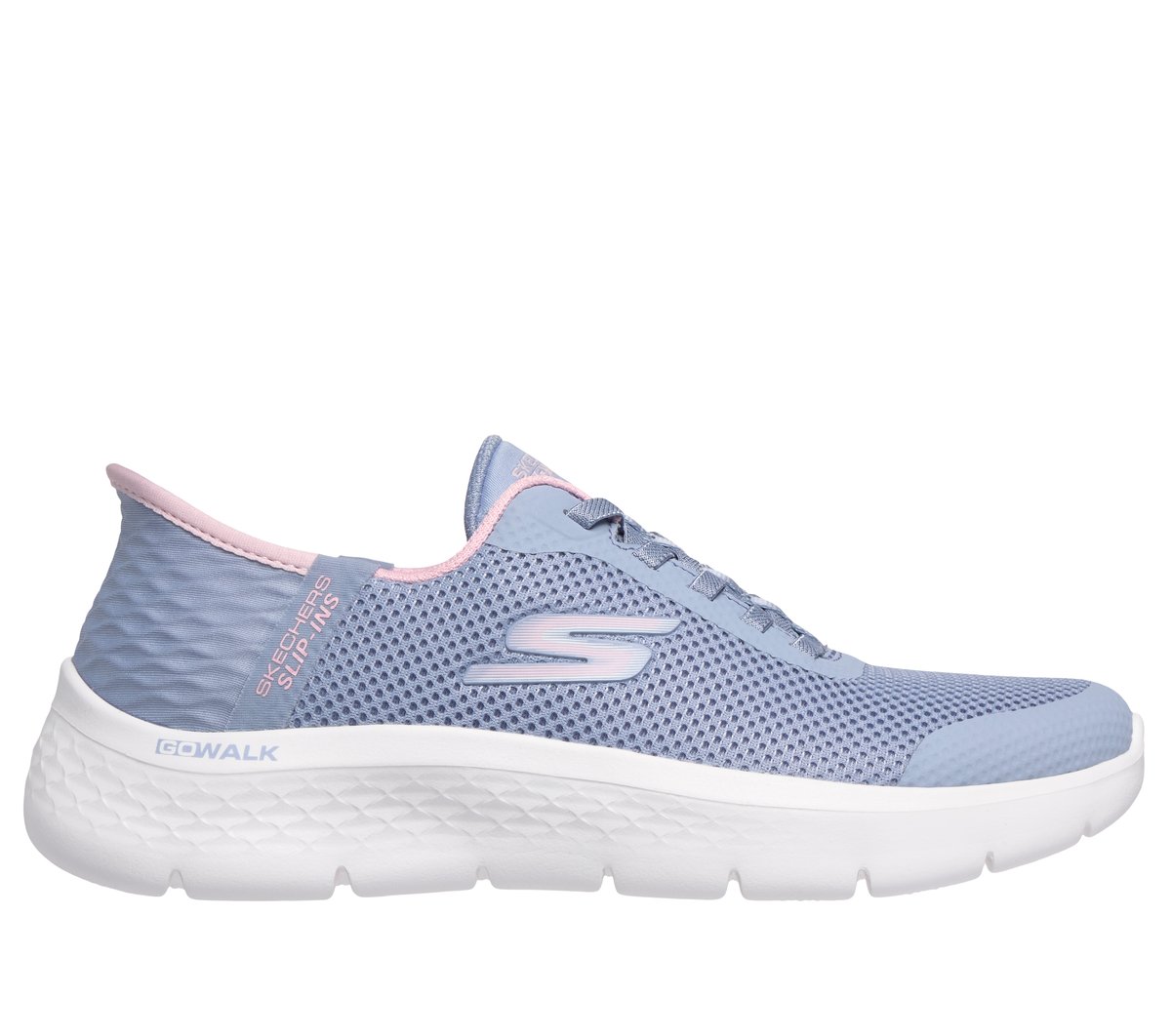 Skechers Slip-ins: GO WALK Flex - Grand Entry en Violeta, talla 40, Vegan