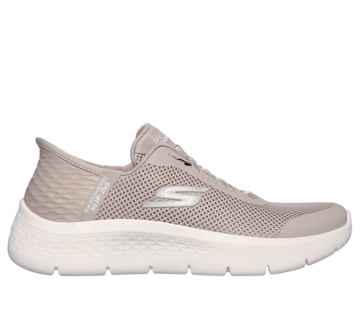 Skechers Slip-ins: GO WALK Flex - Grand Entry en Taupe, talla 36, Vegan