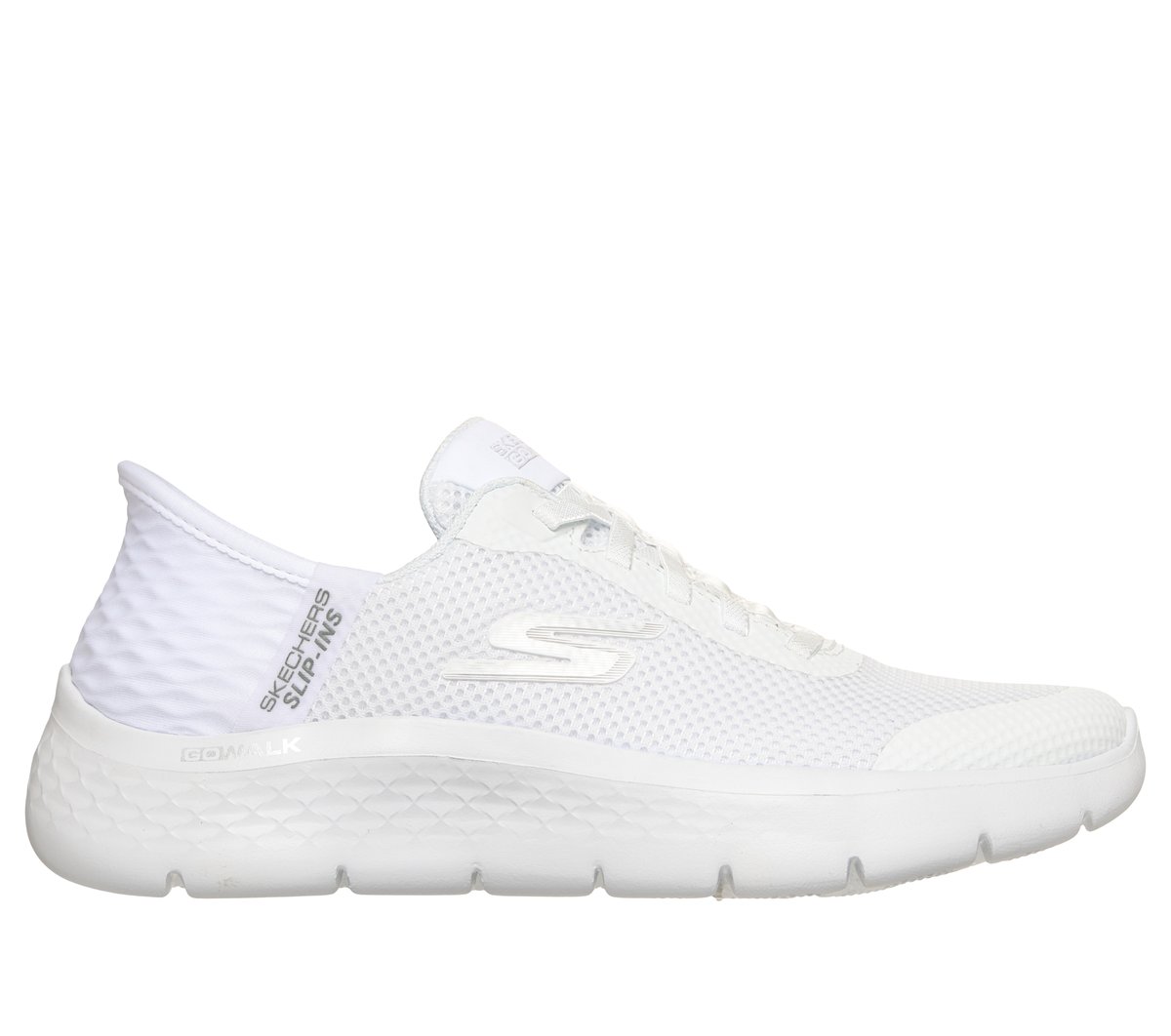 Skechers Slip-ins: GO WALK Flex - Grand Entry en Blanca, talla 41, Vegan