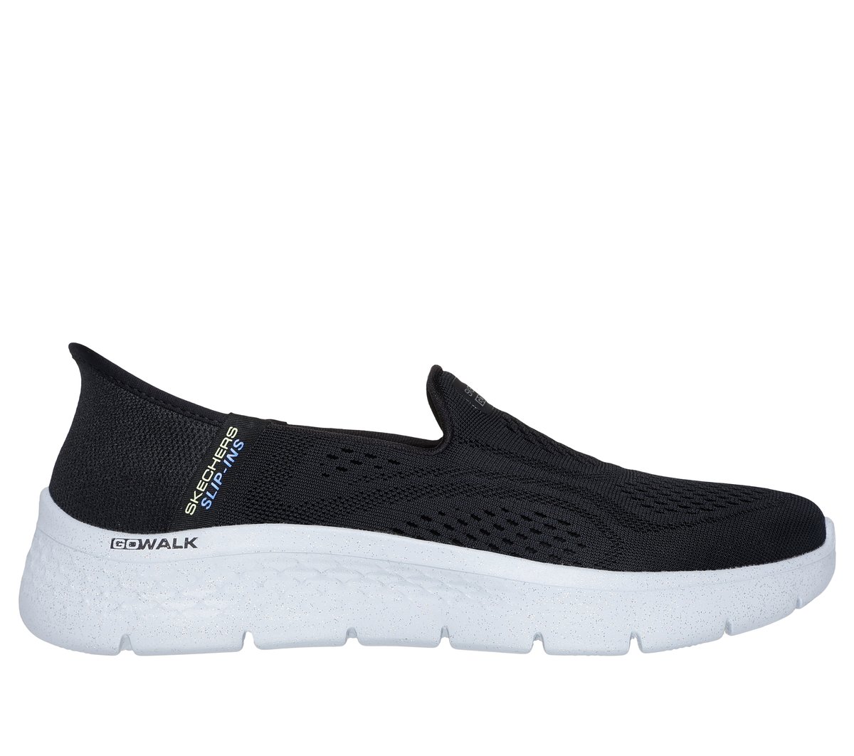 Skechers Slip-ins: GO WALK Flex - Yael en Negro, talla 37.5, Vegan