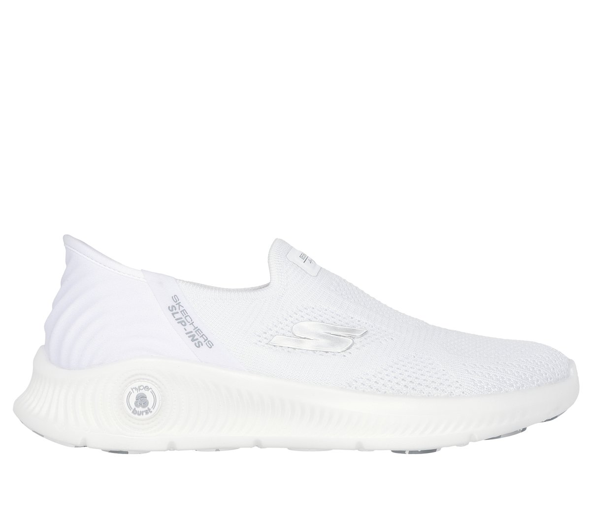 Skechers Slip-Ins: Arch Fit Go Walk Anywhere - Fawn Slip-On Shoes In Weiss, GrößE 37, Vegan, In Der Maschine Waschbar, Hyper Burst-image