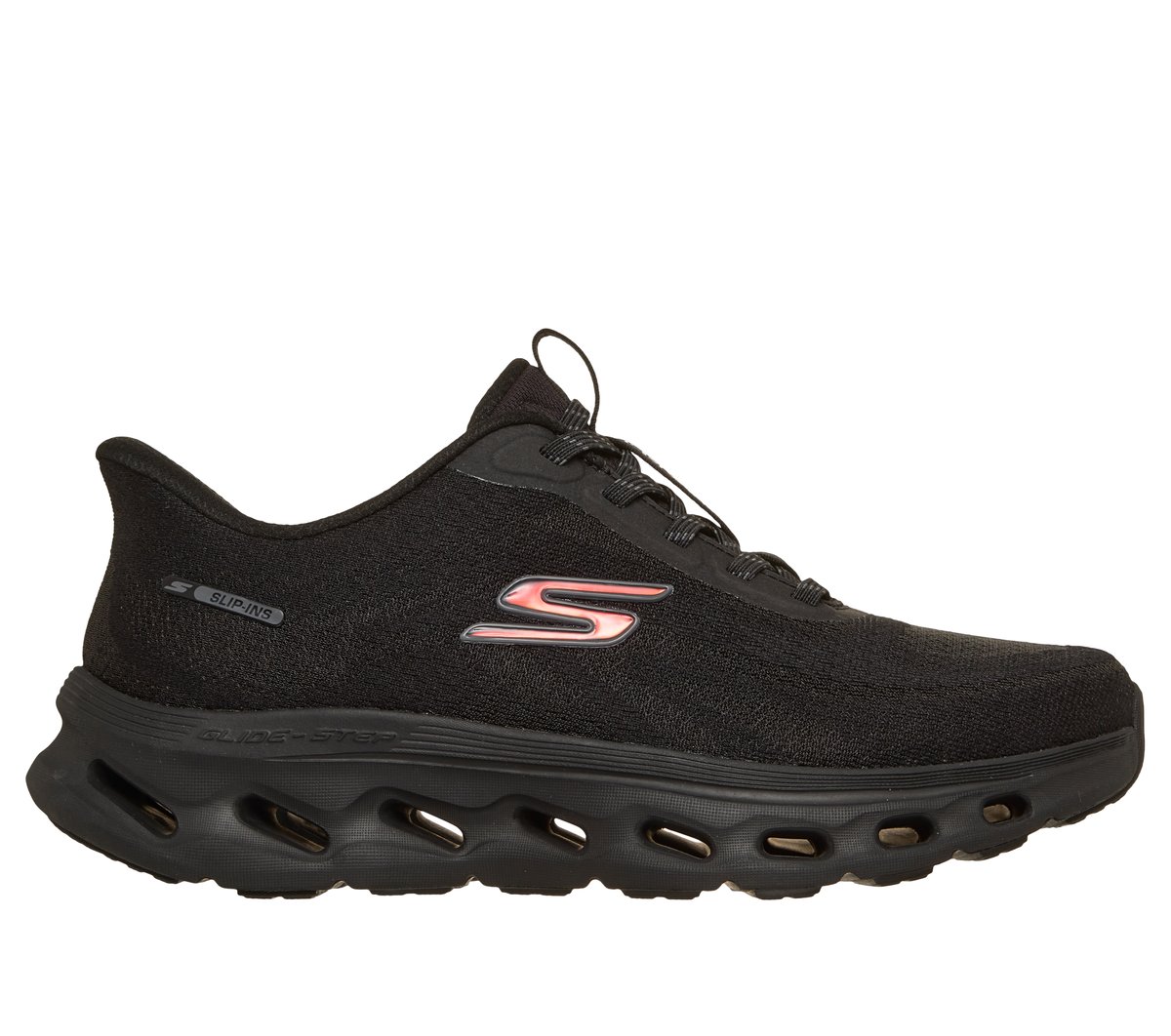Skechers Slip-ins: GO WALK Glide-Step 2.0 - Maria en Negro, talla 37, Vegan