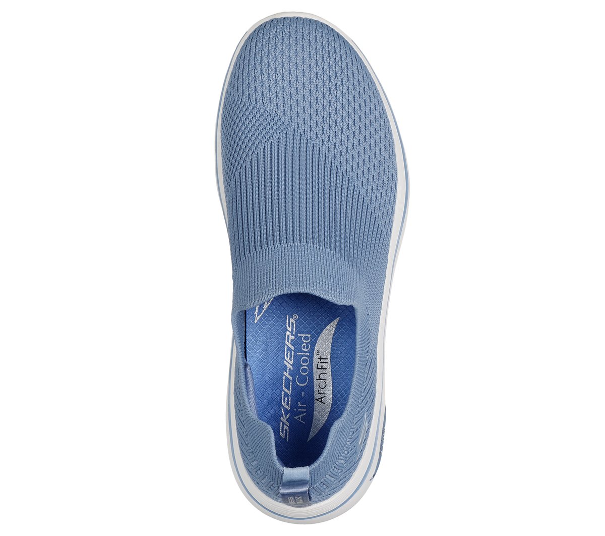 Skechers GO WALK Arch Fit 2.0 - Paityn Chaussures Moyen Width en Bleu, Vegan