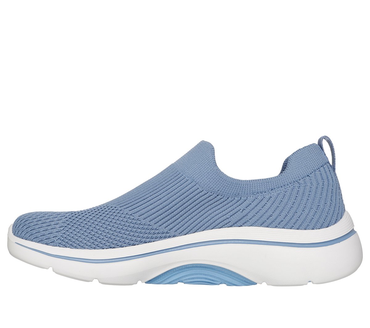 Skechers GO WALK Arch Fit 2.0 - Paityn Chaussures Moyen Width en Bleu, Vegan