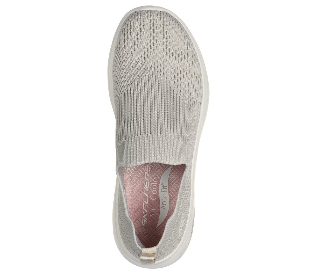 Skechers GO WALK Arch Fit 2.0 - Paityn Chaussures Moyen Width en Taupe, Vegan