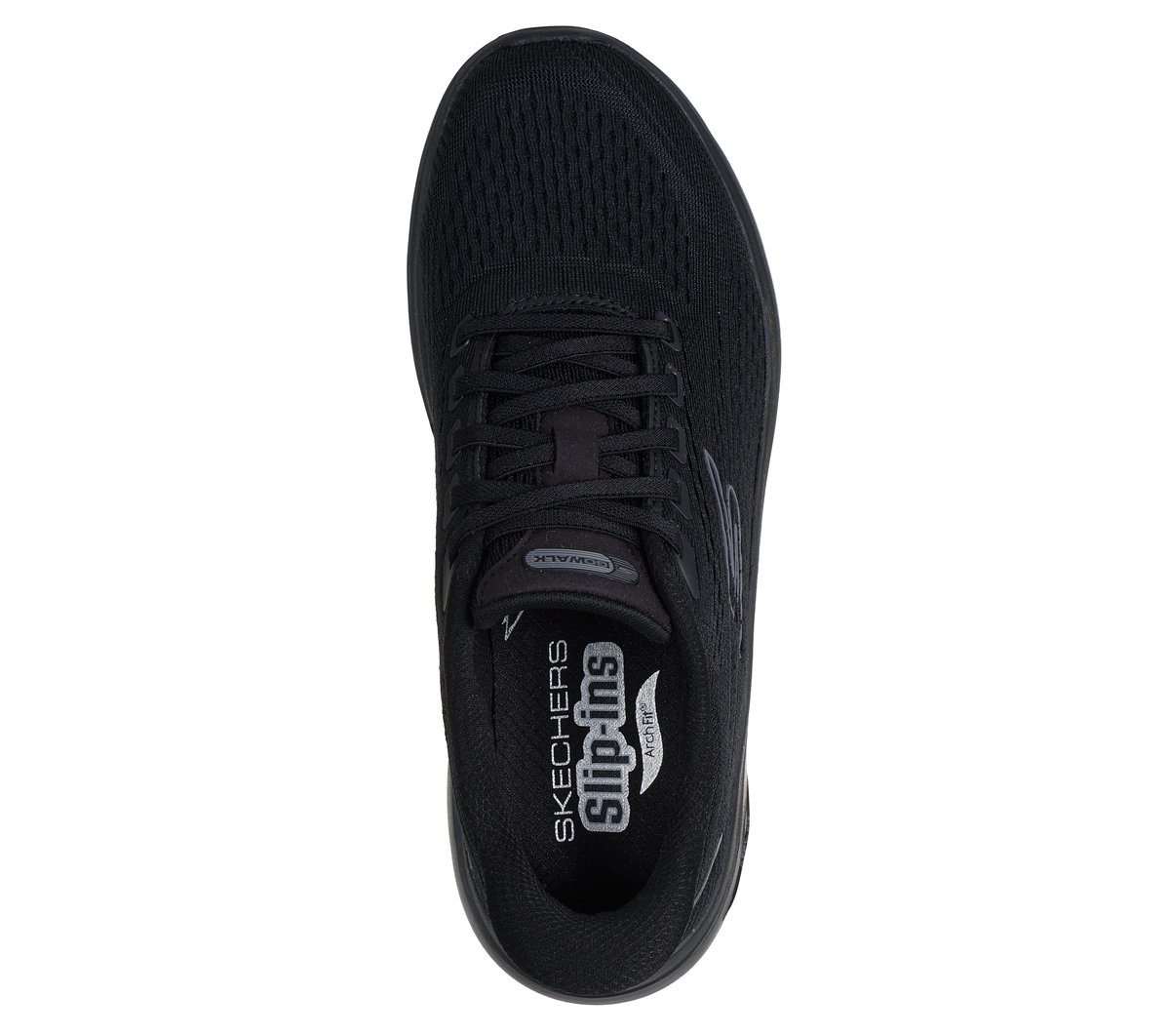 Skechers Donna Slip-Ins: Go Walk Arch Fit 2.0 - Kathy Sneaker In Nero, Taglia 38, Vegan, Lavabile In Lavatrice - 2