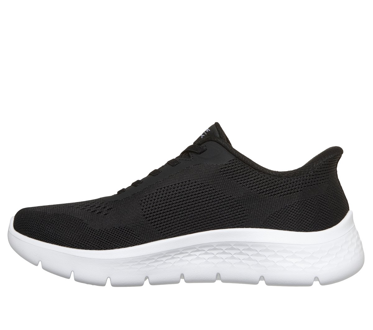 Skechers Slip-ins: GO WALK Flex - Azriel Wide Width en Noir/Blanc, Vegan