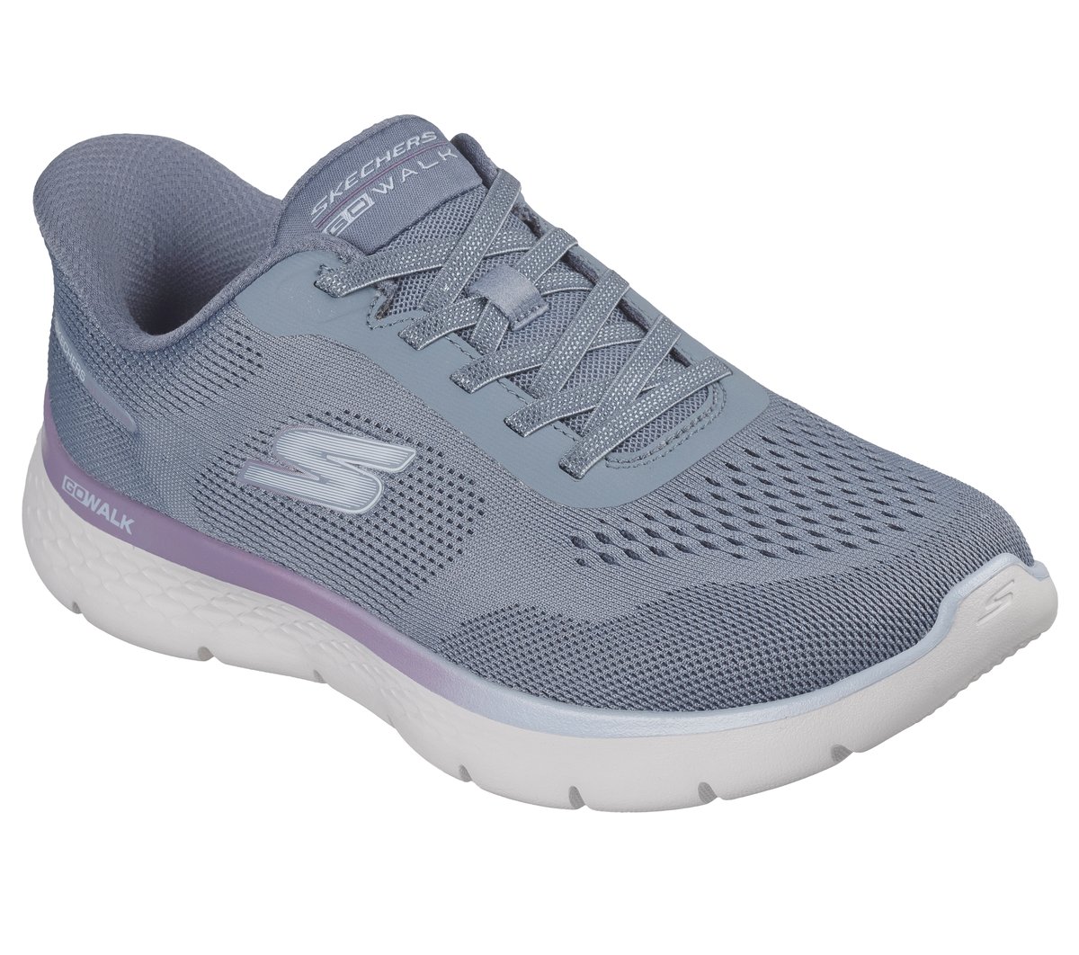 Skechers Slip-ins: GO WALK Flex - Azriel Moyen Width en Bleu, Vegan
