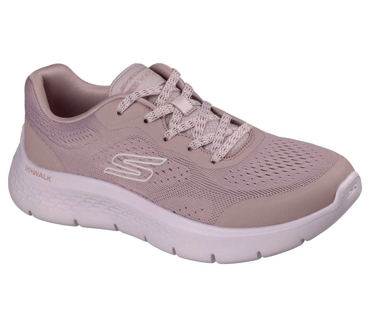Skechers GO WALK Flex - Serenity Moyen Width en Mauve, Vegan, Lavable en machine