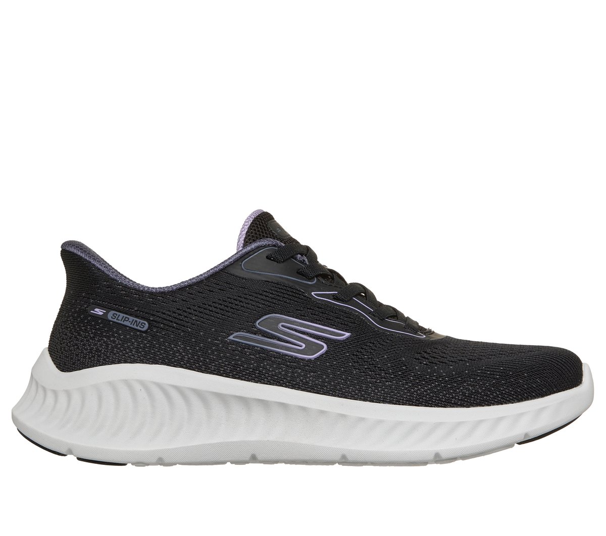 Skechers Slip-ins: GO WALK Now - Parker en Negro, talla 40, Vegan
