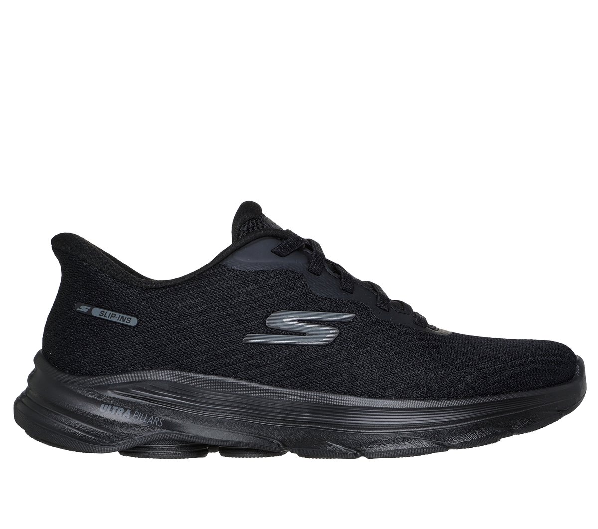 Skechers Slip-ins: GO WALK 8 - Nadia en Negro, talla 38.5, Vegan