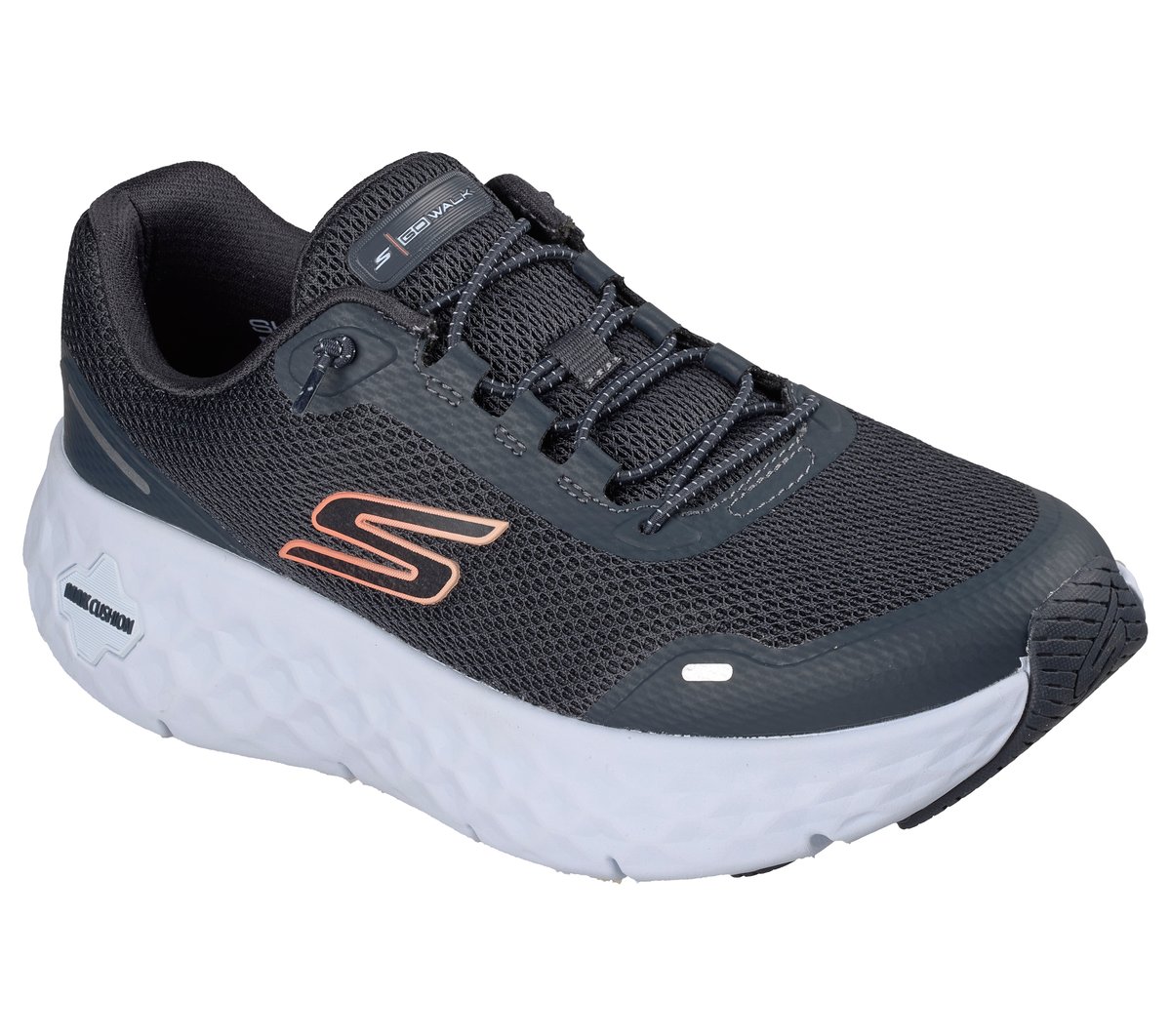 Skechers GO WALK Max Cushioning Flex Moyen Width en Bleu Marine Foncé, Vegan, Lavable en machine