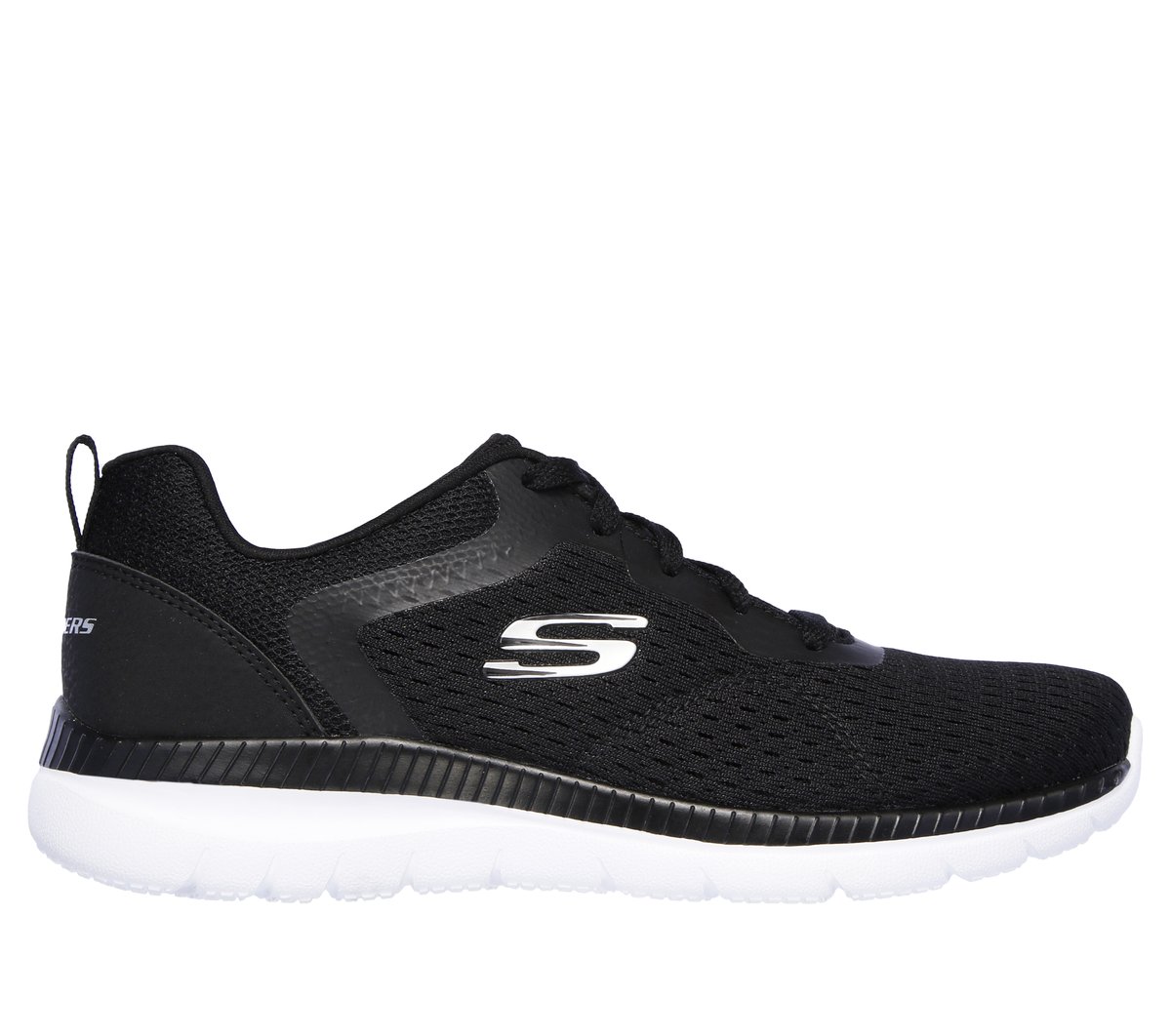 Skechers Bountiful - Quick Path en Negro/Blanca, talla 39, Vegan