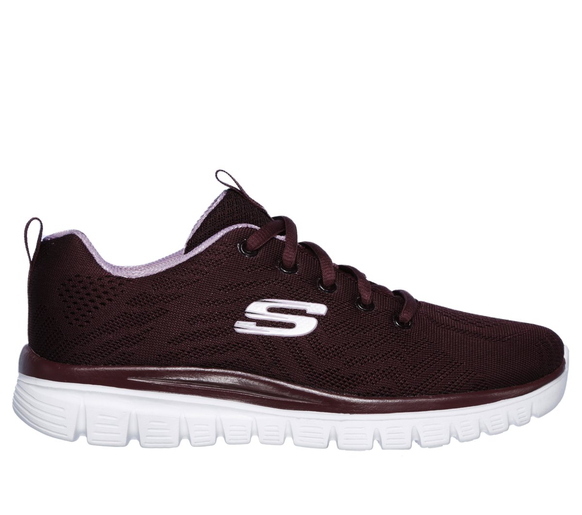 Skechers Graceful - Get Connected en Vino, talla 36, Vegan