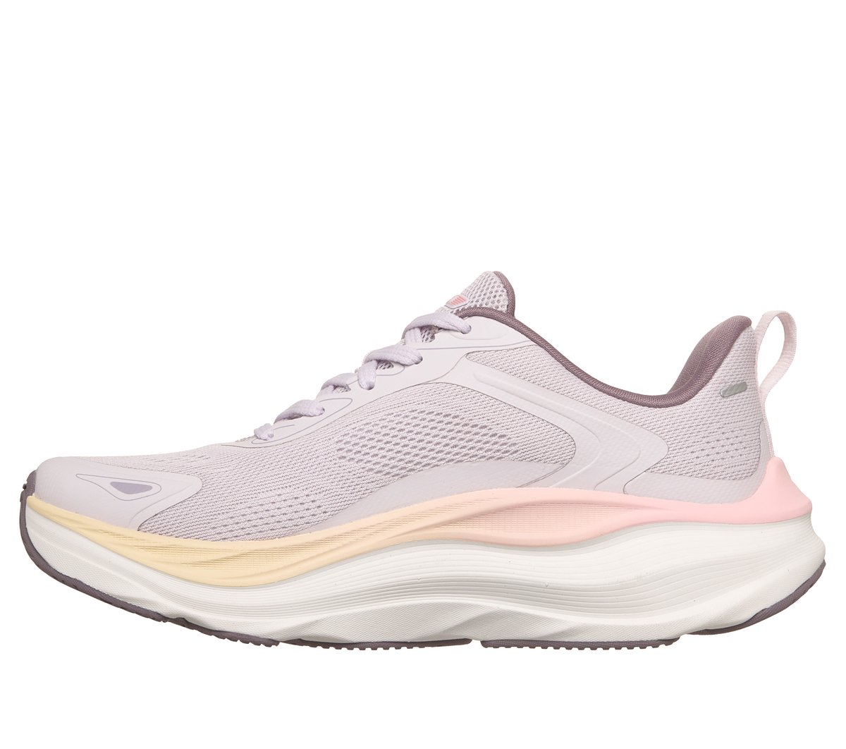 Skechers Max Run - Pacewave Moyen Width en Lavande, Vegan, Lavable en machine
