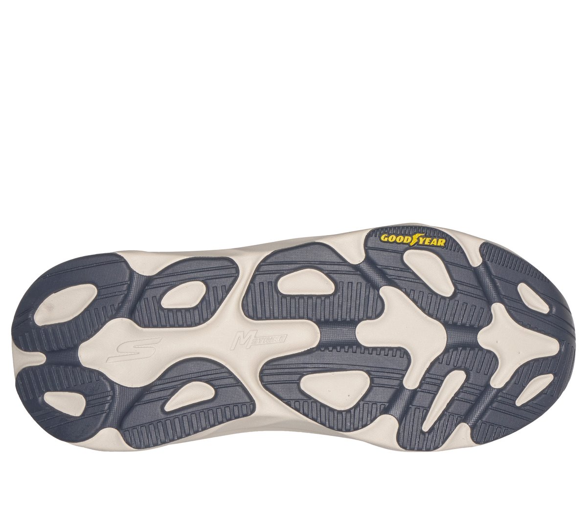 Skechers Waterproof: Max Cushioning Max Run - Vorteza Moyen Width en Olive, Vegan