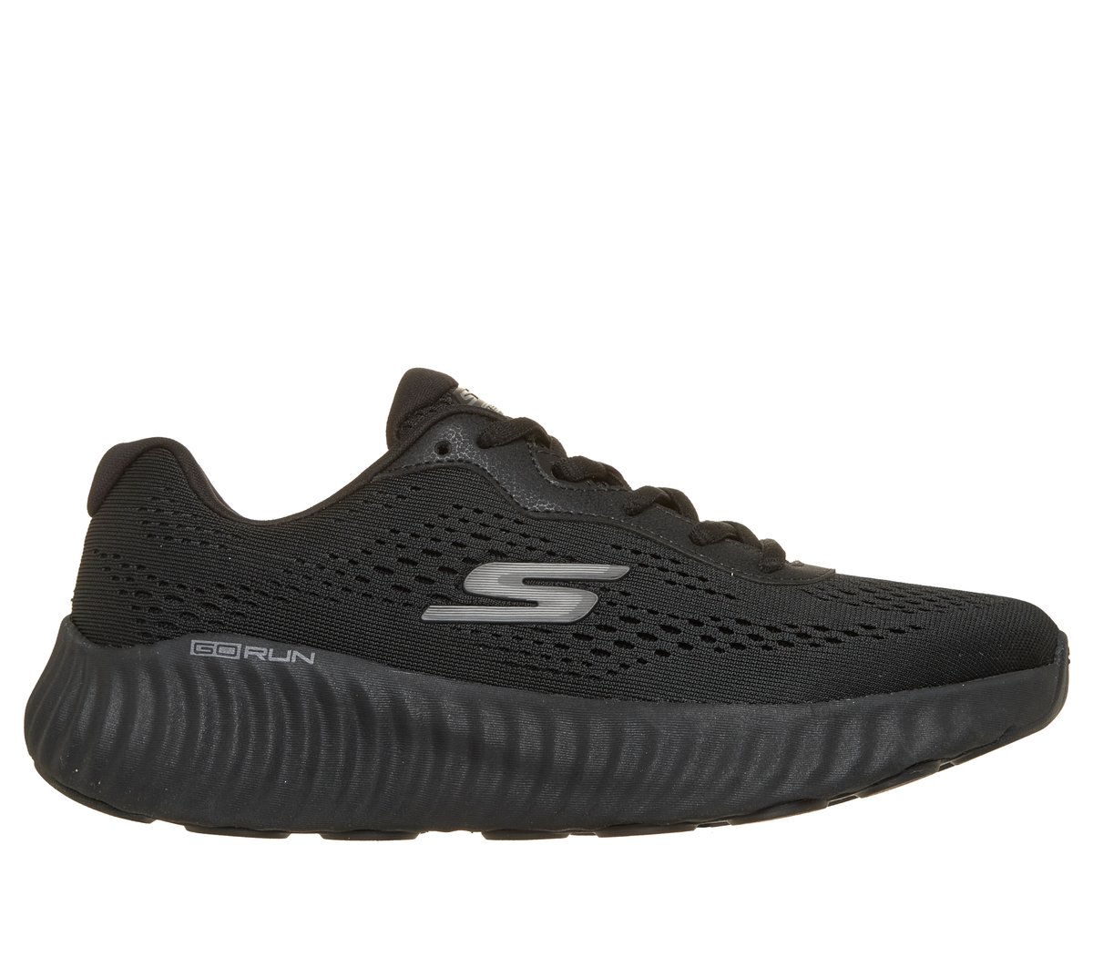 Skechers Skechers Women's GO RUN Now - Lightdrive Sneaker in Black, Size 7 | Textile/Synthetic, Vegan, Machine Washable