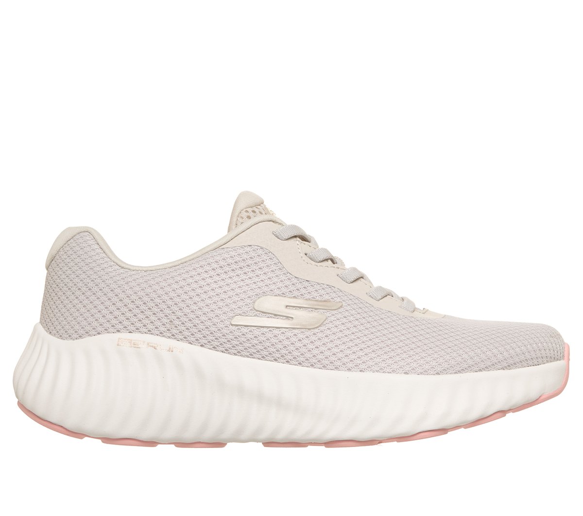 Skechers Women's Natural Go Run Now - Calumet Sneaker In Size 6.5 | Textile/Synthetic, Vegan, Machine Washable