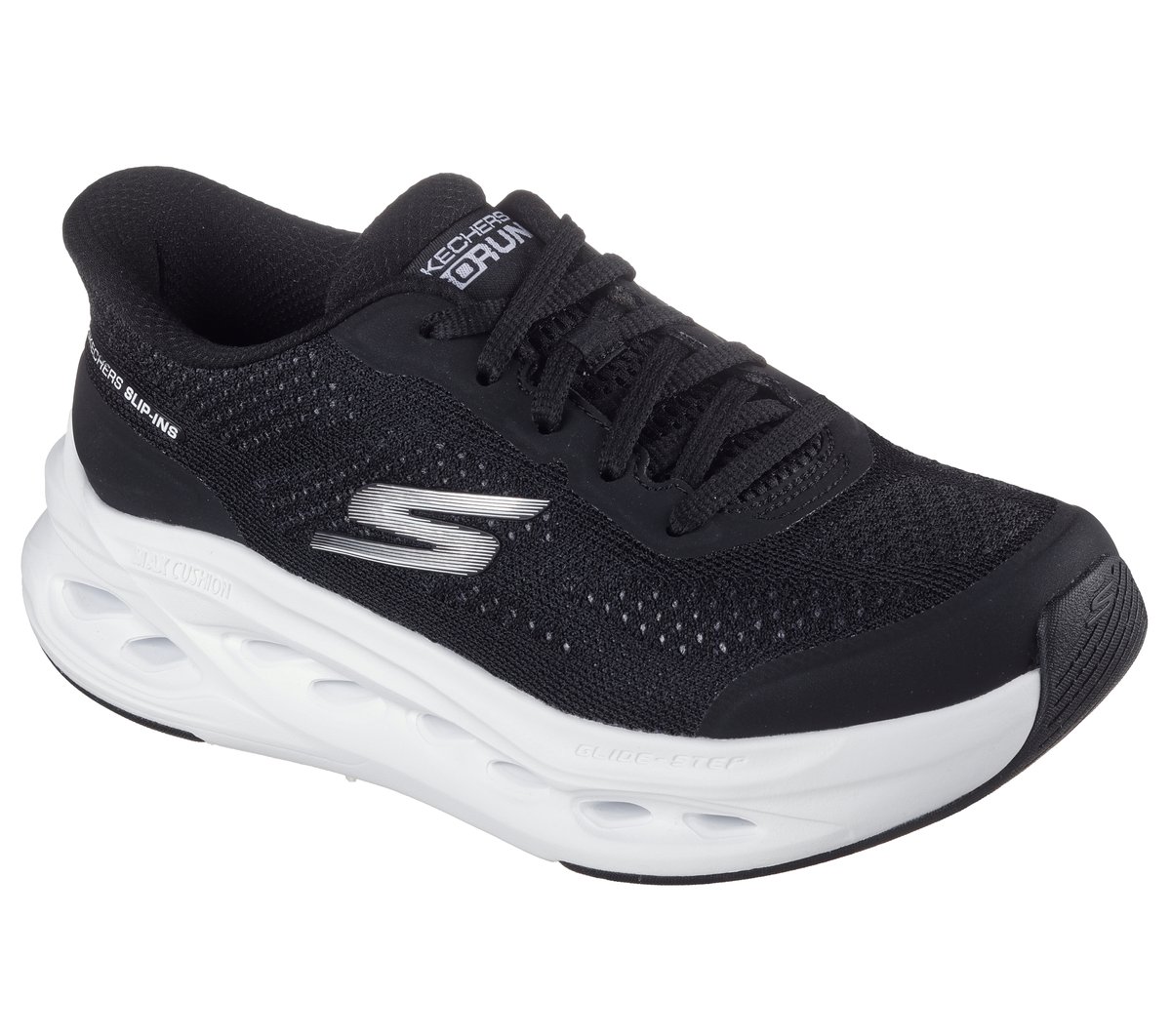 Skechers Femme Max Cushioning Glide Step Hartford Slip In ENTRAINEUSE Textile Trim - vue 6