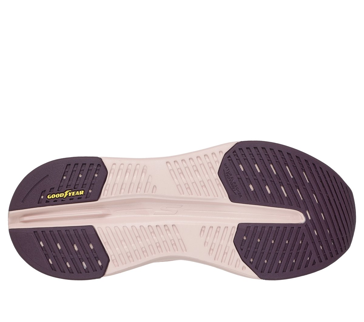 Skechers Slip-ins: Max Cushioning Glide-Step - Sapphire Moyen Width en Bourgogne, Lavable en machine
