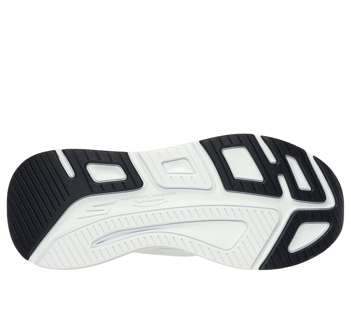 Skechers Slip-ins: Max Cushioning Elite - Vanish Moyen Width en Blanc/Noir