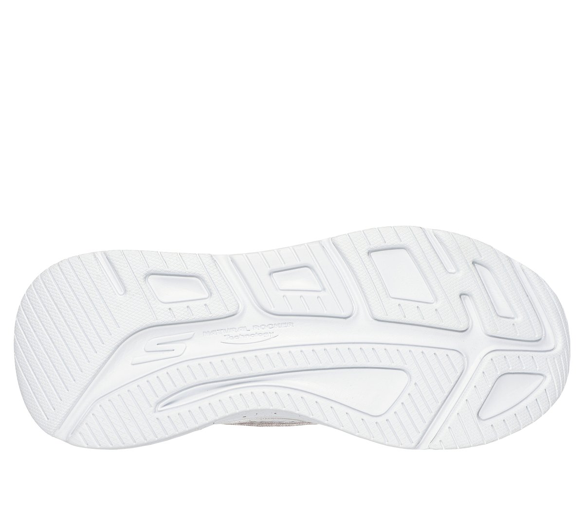 Skechers Slip-ins: Max Cushioning Elite 2.0 - Kaplan Moyen Width en White Rose Gold, Vegan, Lavable en machine