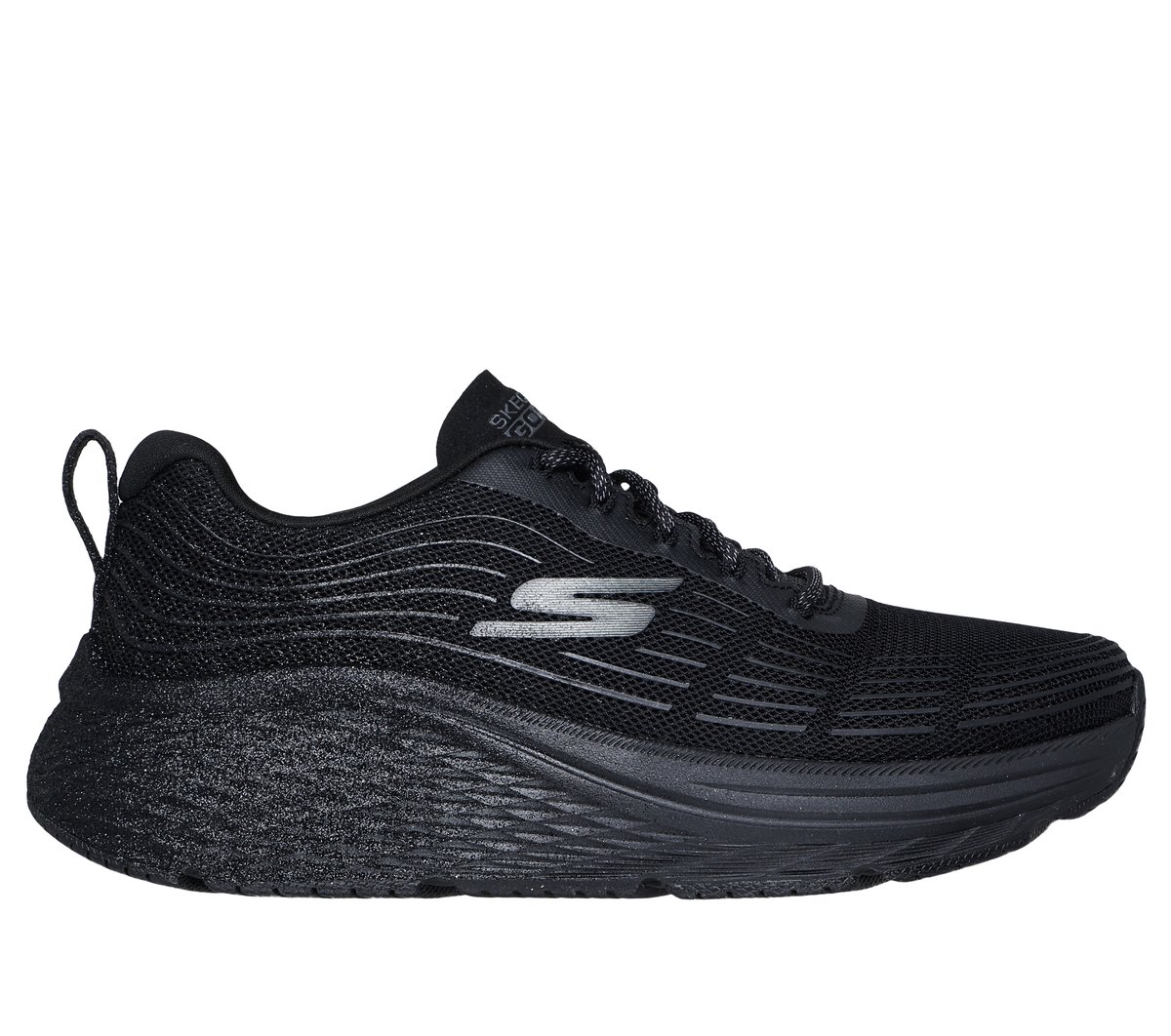 Skechers Max Cushioning Elite 2.0 - Alva en Negro, talla 38, Vegan