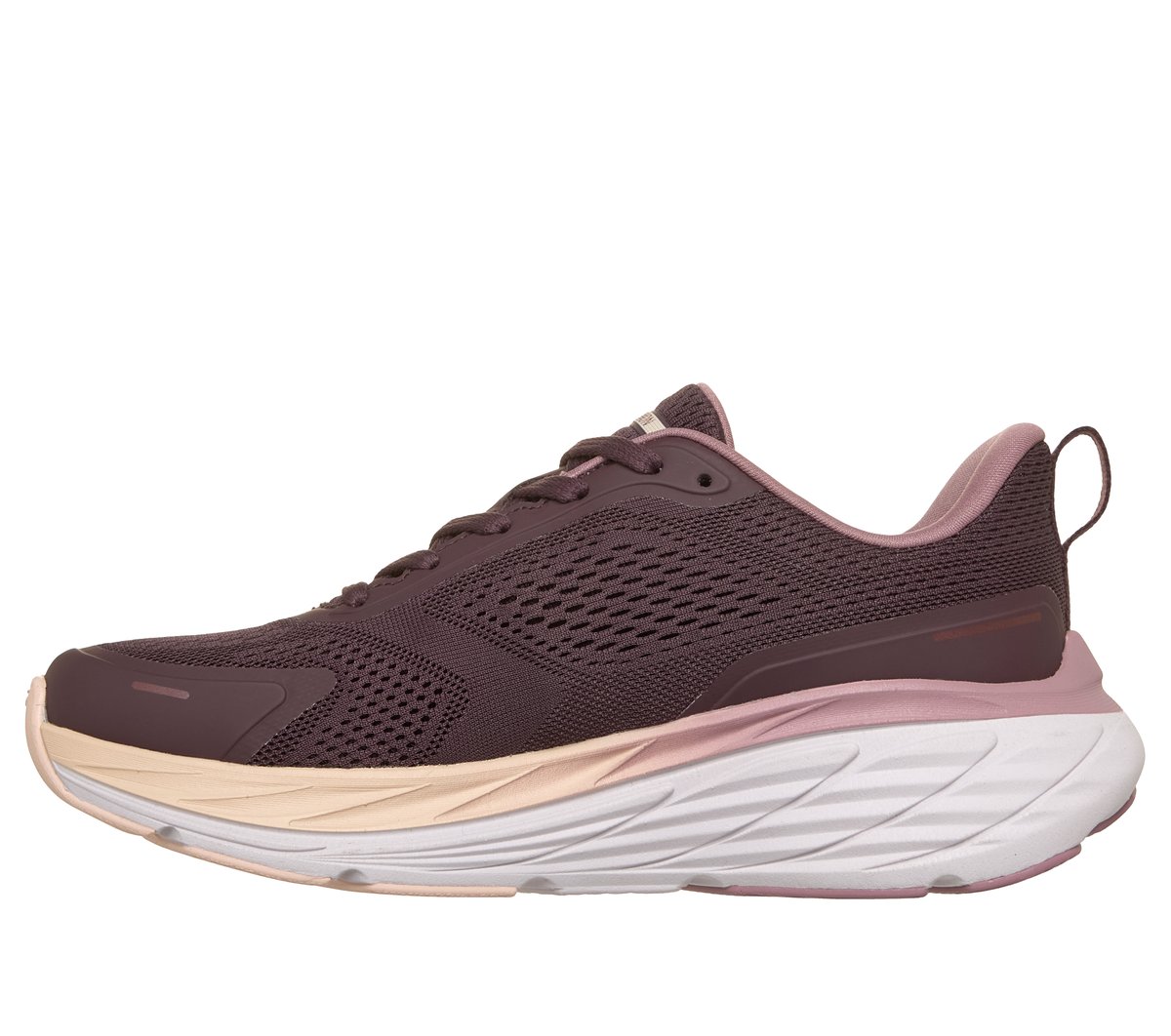 Skechers Max Cushioning Elite 3 Moyen Width en Bourgogne, Vegan, Lavable en machine