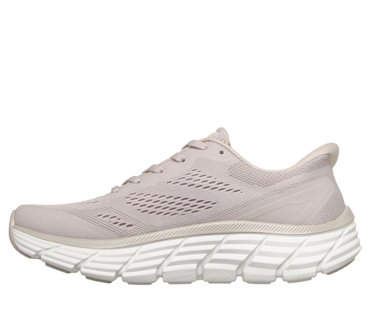 Skechers Slip-ins: Max Flex Moyen Width en Beige, Vegan, Lavable en machine