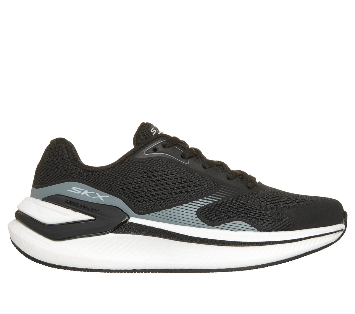 Skechers GO RUN Consistent Pro - Corus en Negro/Blanca, talla 39.5, Vegan