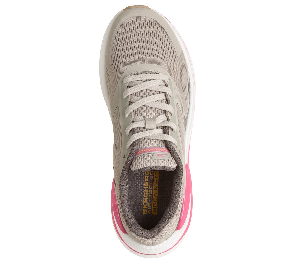Skechers GO RUN Consistent Pro - Corus Moyen Width en Taupe, Vegan, Lavable en machine