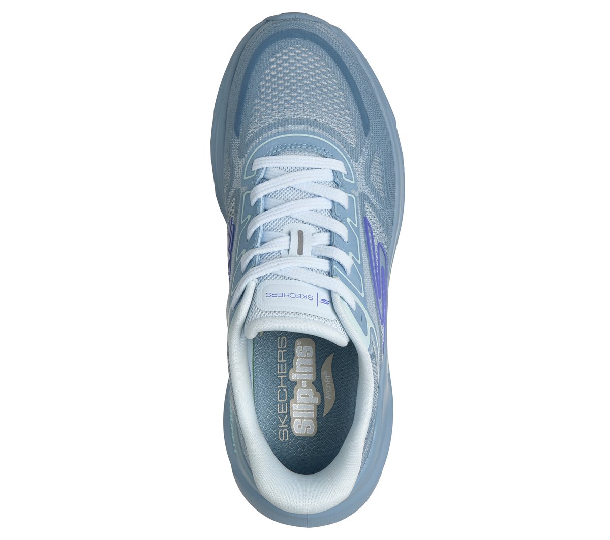 Skechers Femme Go Run Glide Step Arch Fit Slip in ENTRAINEUSE Slate - vue 4