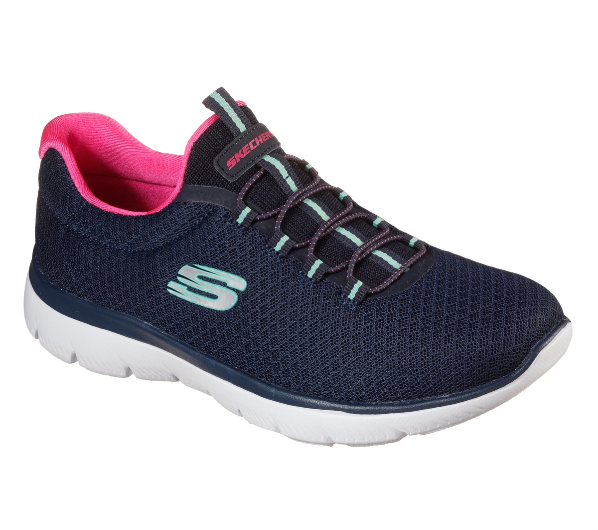 Summits — NAVY / HOT PINK
