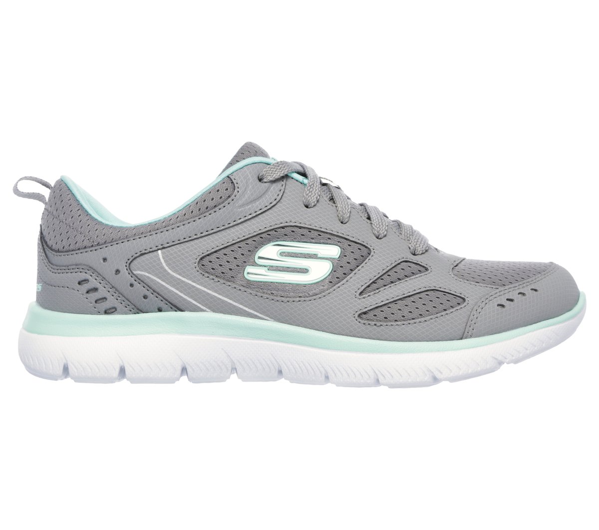 Summits - Suited — GRAY / TURQUOISE