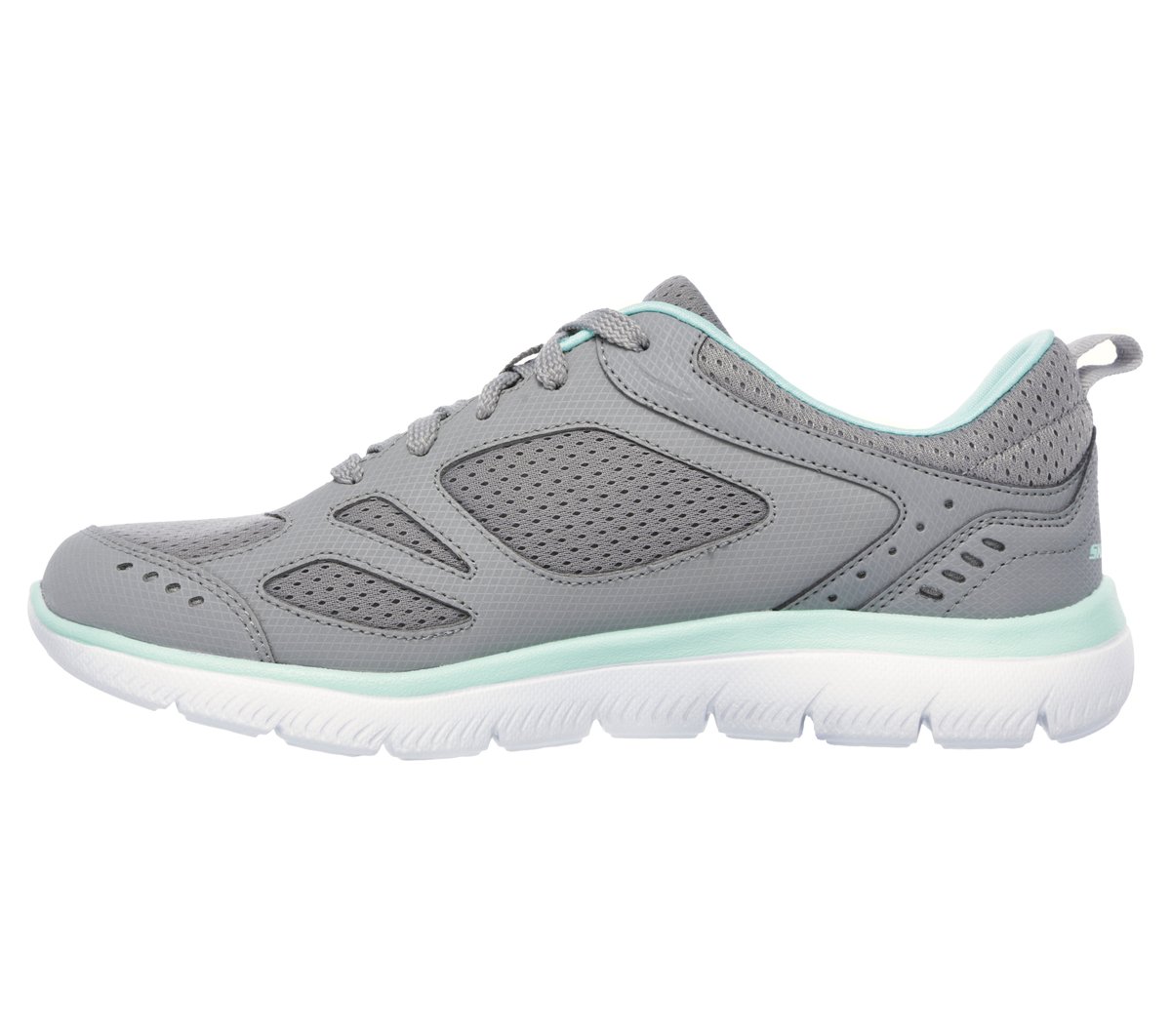 Summits - Suited — GRAY / TURQUOISE