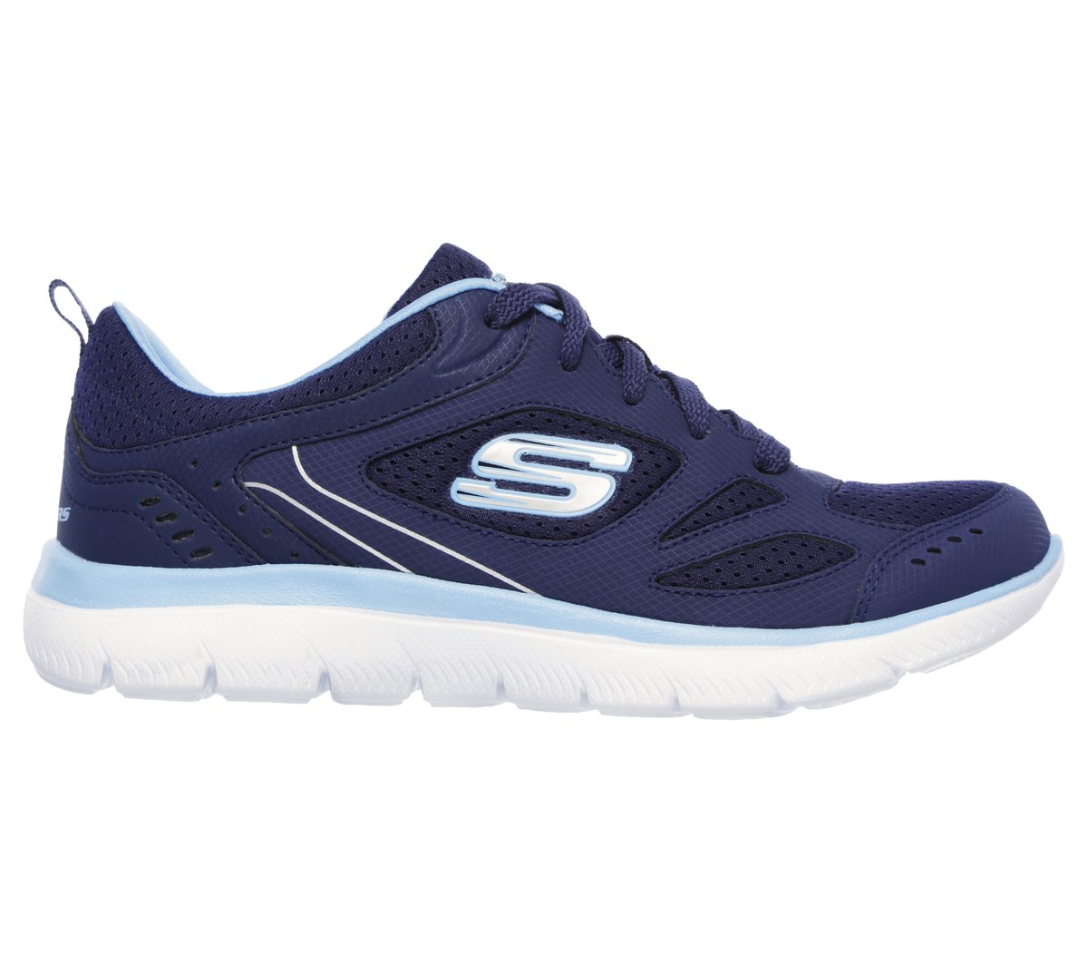 Skechers Summits - Suited en Azul Marino/Azul, talla 36