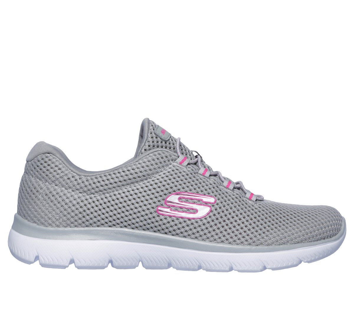 Summits — GRAY / HOT PINK