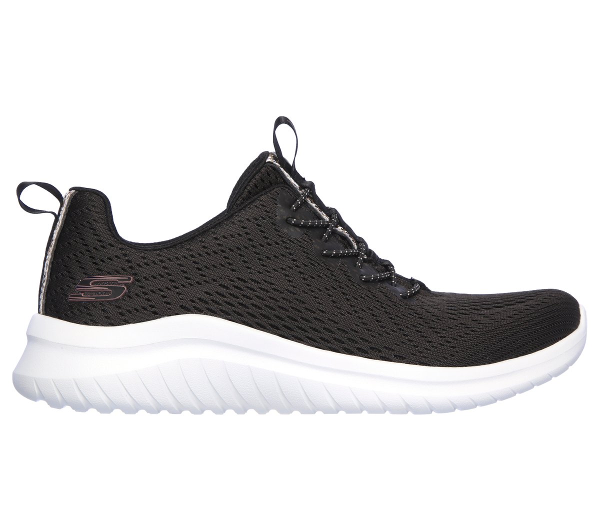 Skechers Ultra Flex 2.0 - Lite-Groove en Negro/Blanca, talla 37.5