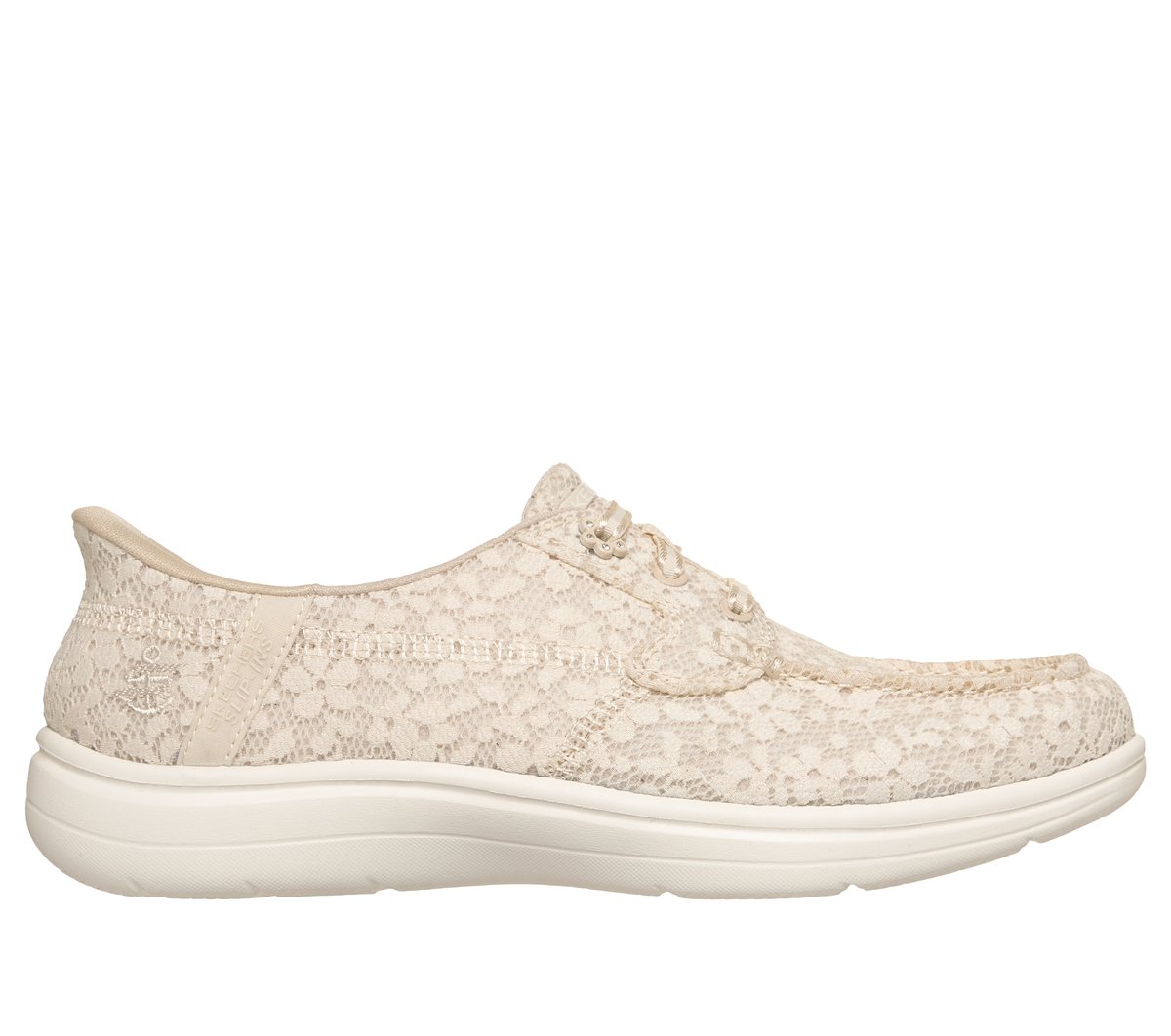 Skechers Slip-ins: On-the-GO Flex Radiant - Leilani en Natural, talla 38.5, Vegan