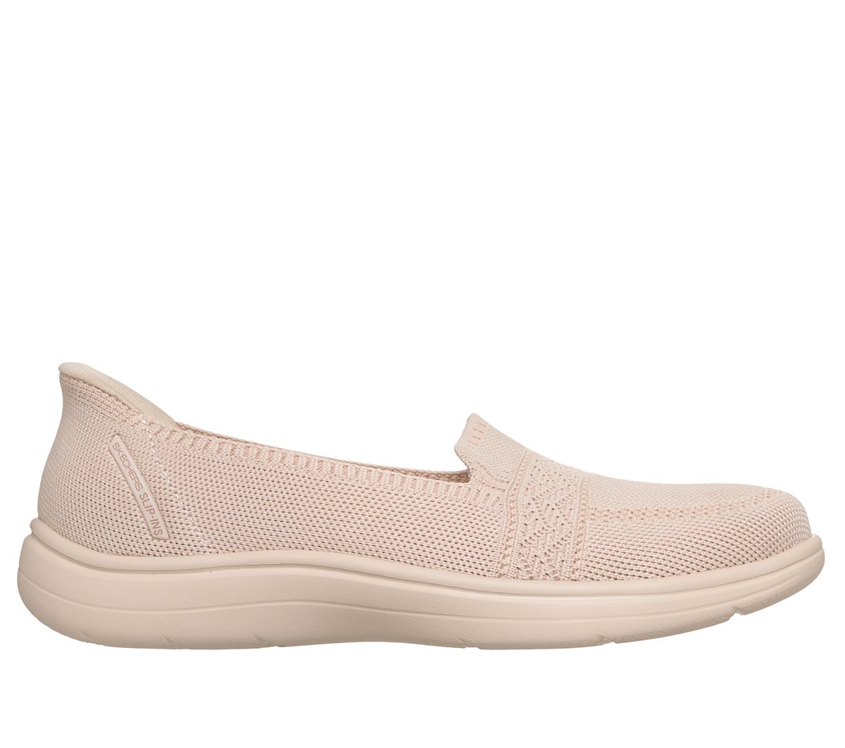 Skechers Donna Slip-ins: On-The-GO Flex Radiant - Sloane Shoes in Naturale, Taglia 39.5, Vegan, Lavabile in lavatrice