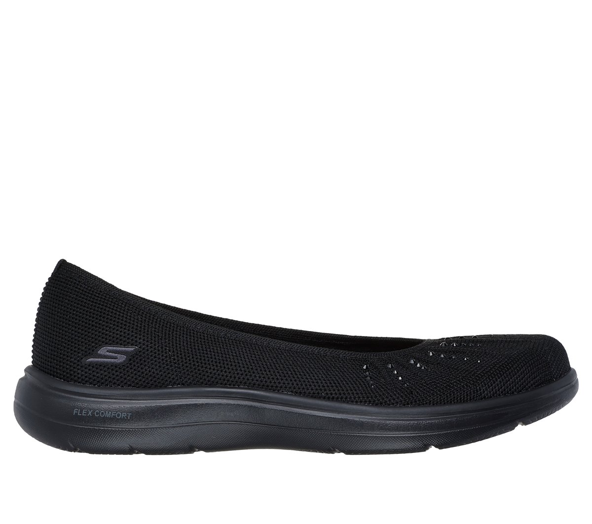 Skechers On-The-GO Flex Radiant - Summer en Negro, talla 35, Vegan