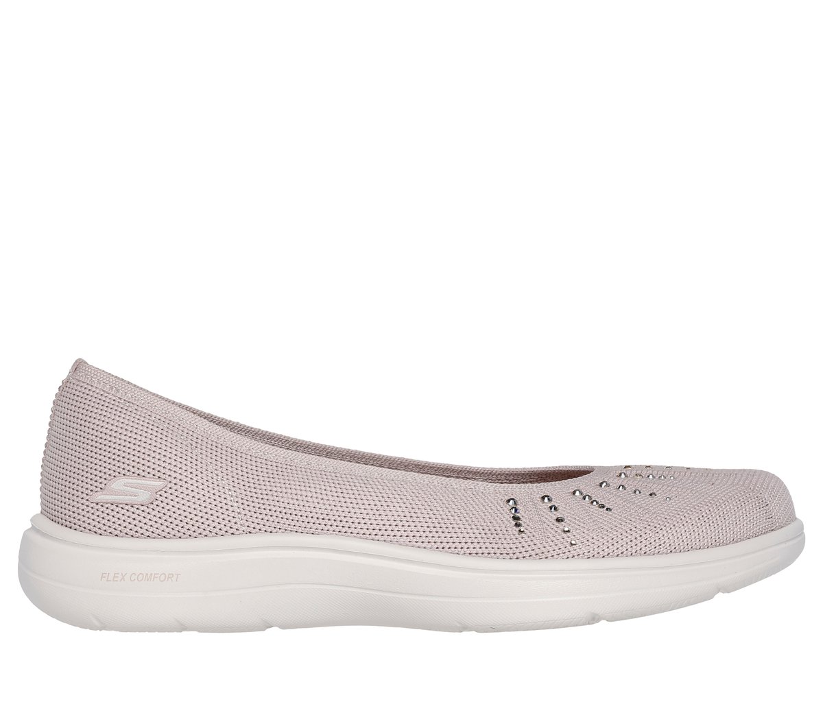 Skechers Women's On-The-Go Flex Radiant - Summer Shoes In Taupe, Size 3 | Textile/Synthetic, Vegan-image