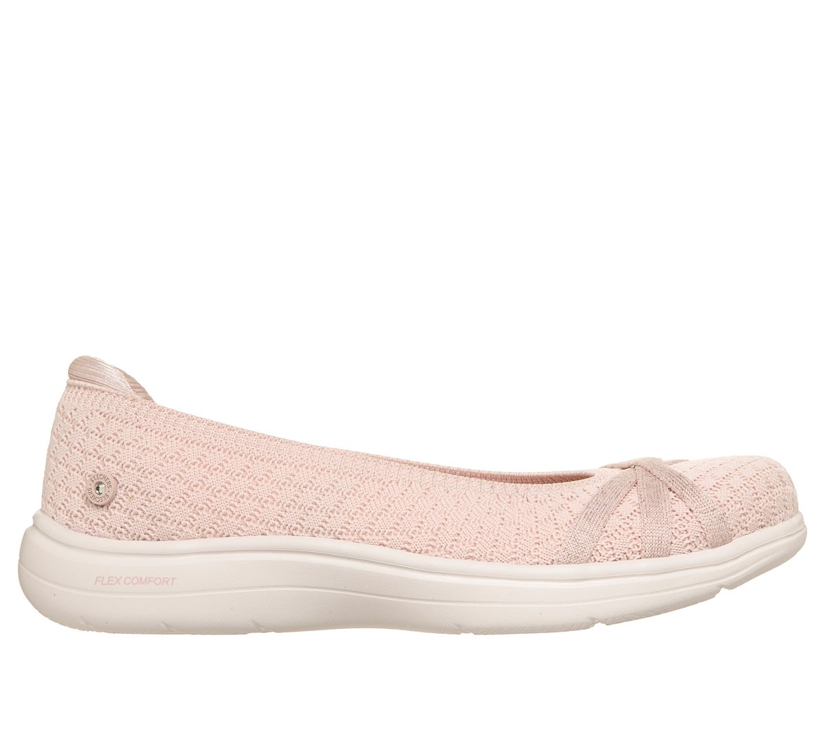 Skechers On-The-GO Flex Radiant - Courtney en Blush, talla 35, Vegan