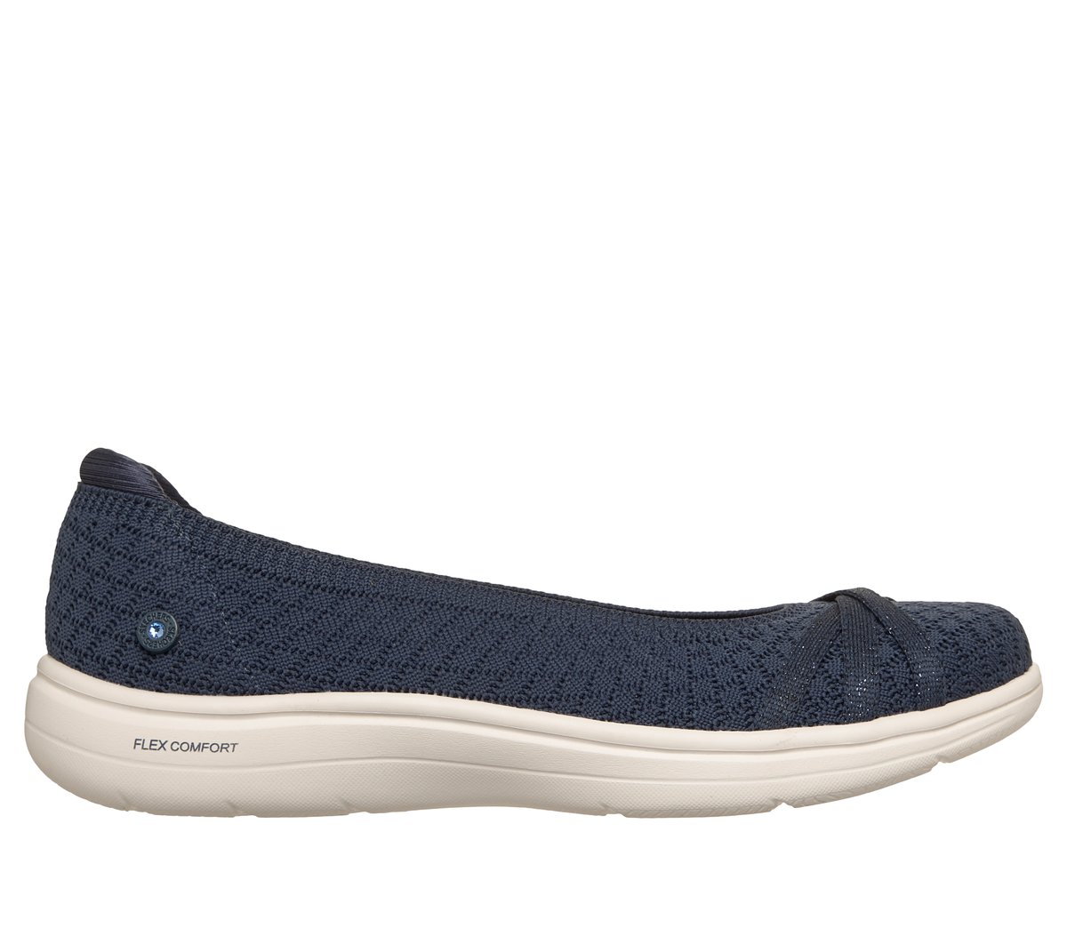 Skechers On-The-GO Flex Radiant - Courtney en Navy, talla 35, Vegan