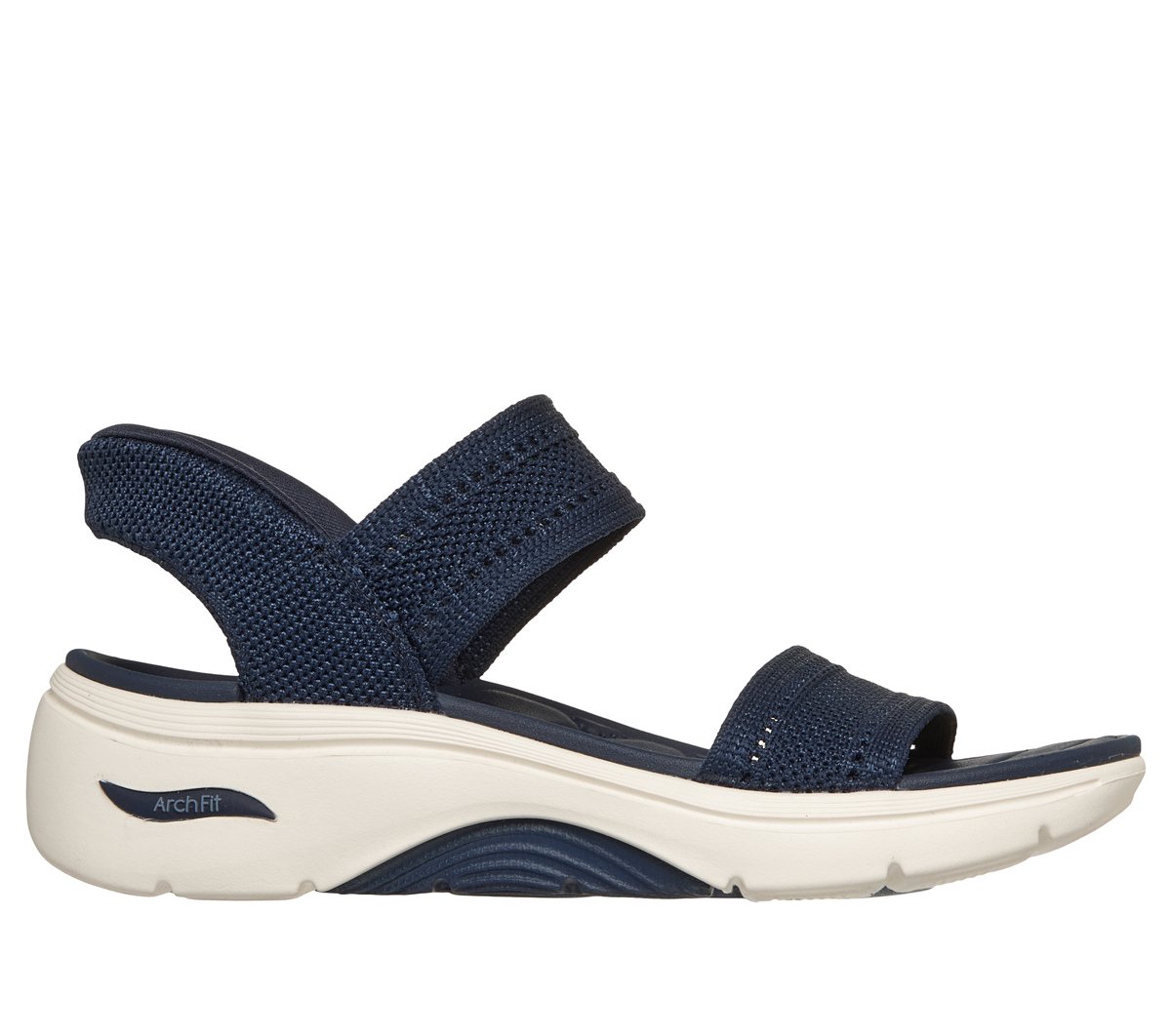 Skechers Slip-ins: Arch Fit 2.0 Sandal - Kennedy en Navy, talla 40, Vegan