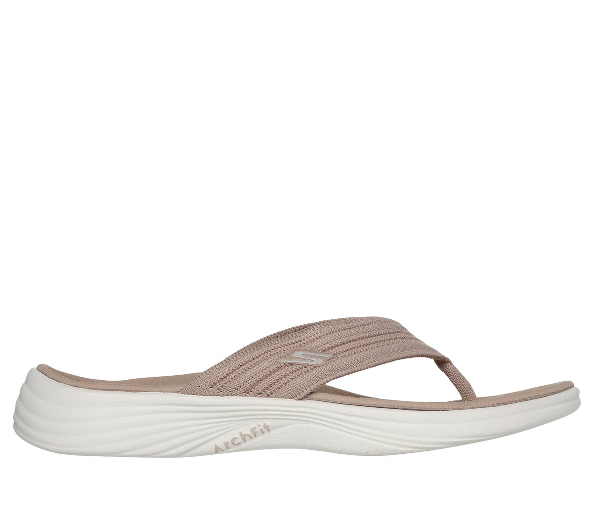 Skechers Arch Fit Radiance - Lure Shoes In Nature Brown/Gray, GrößE 36, Vegan, In Der Maschine Waschbar-image