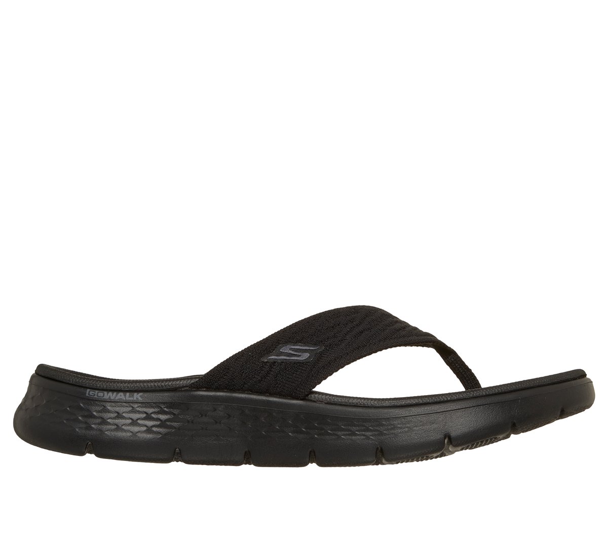 Skechers GO WALK Flex Sandal - Splendor en Negro, talla 35, Vegan