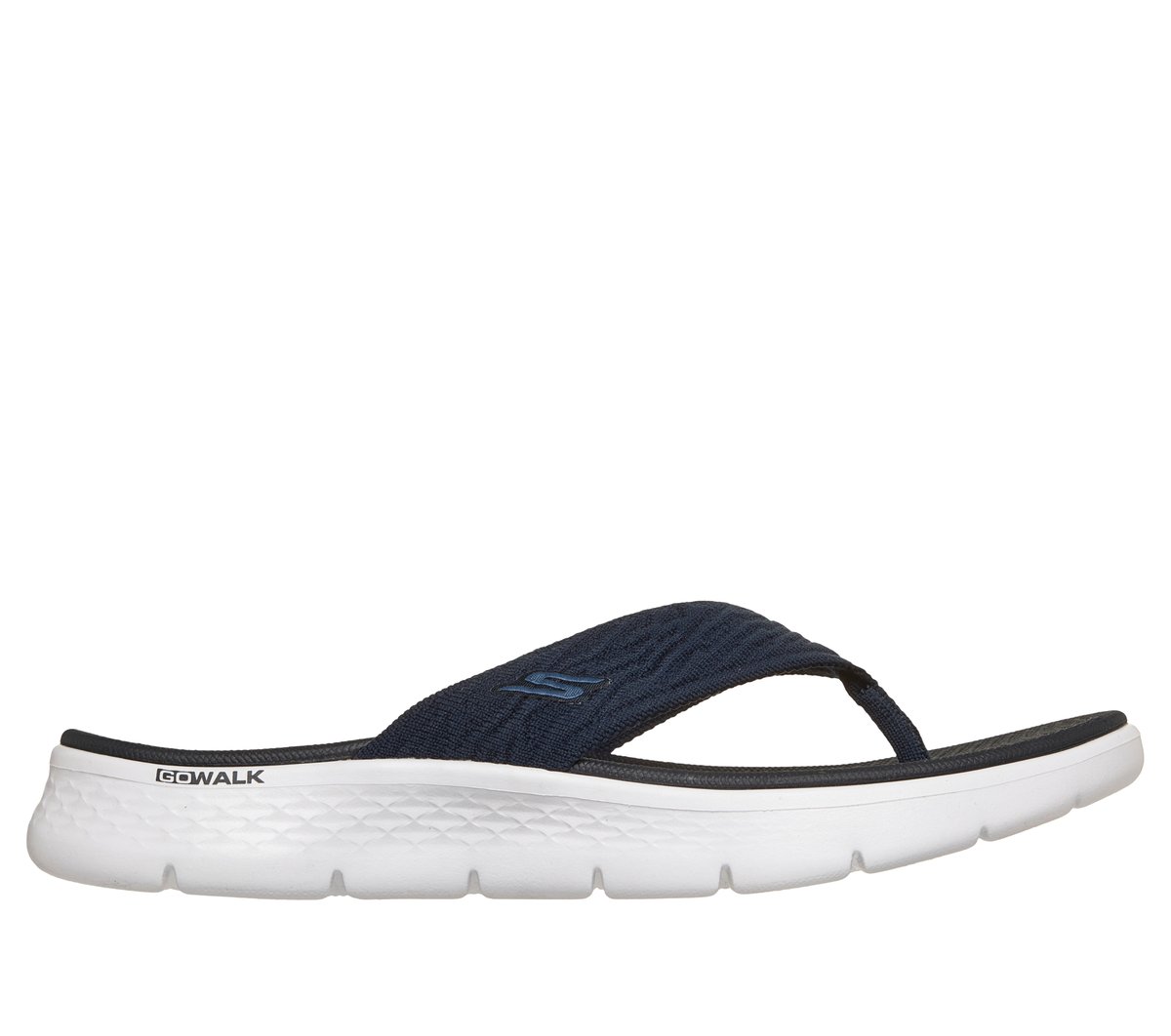 Skechers GO WALK Flex Sandal - Splendor en Navy, talla 37, Vegan